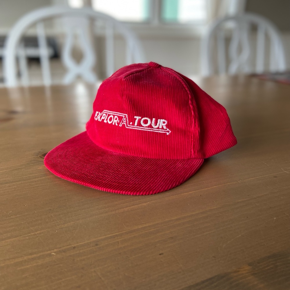 Vintage corduroy SnapBack hat